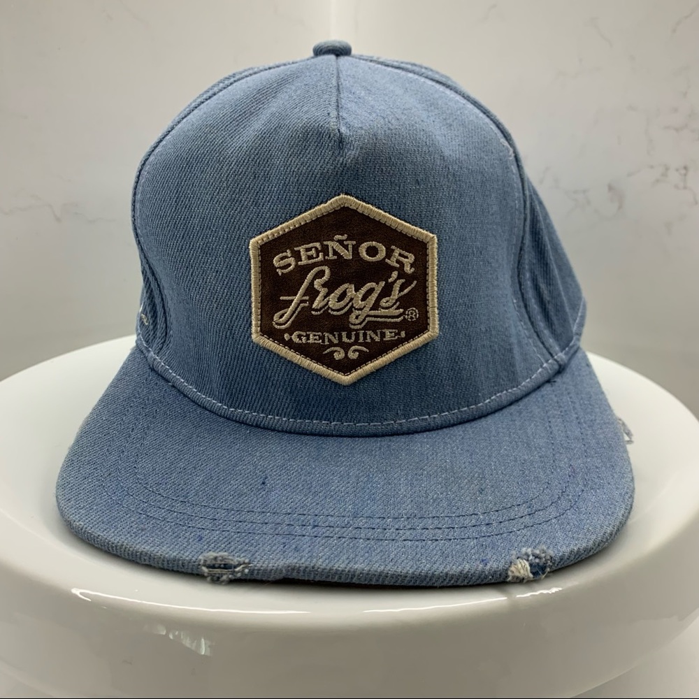 Señor Frogs Puerto Rico baseball hat adjustable